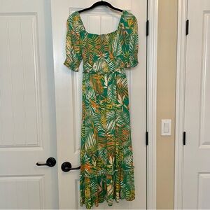 Betsey Johnson Tropical Maxi Dress